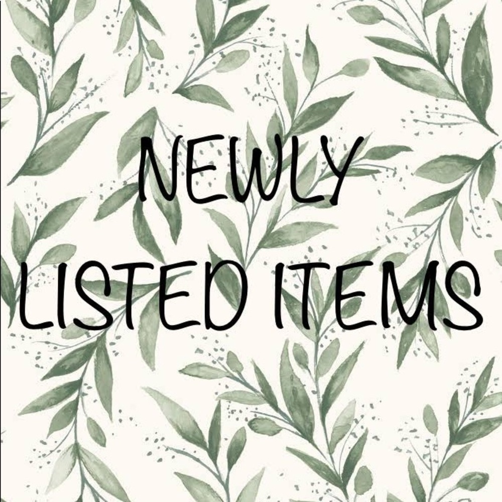 Newly listed items